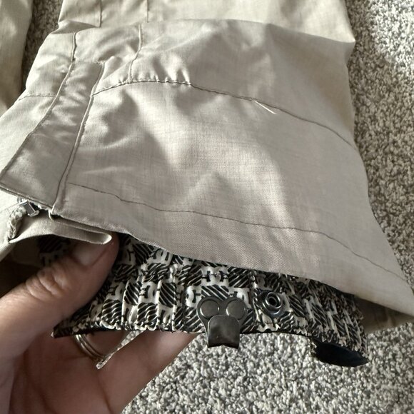 DC Exotek 5K Tan Ski Snowboard Winter Medium Snow Pants Logo Women's XS - Picture 6 of 7